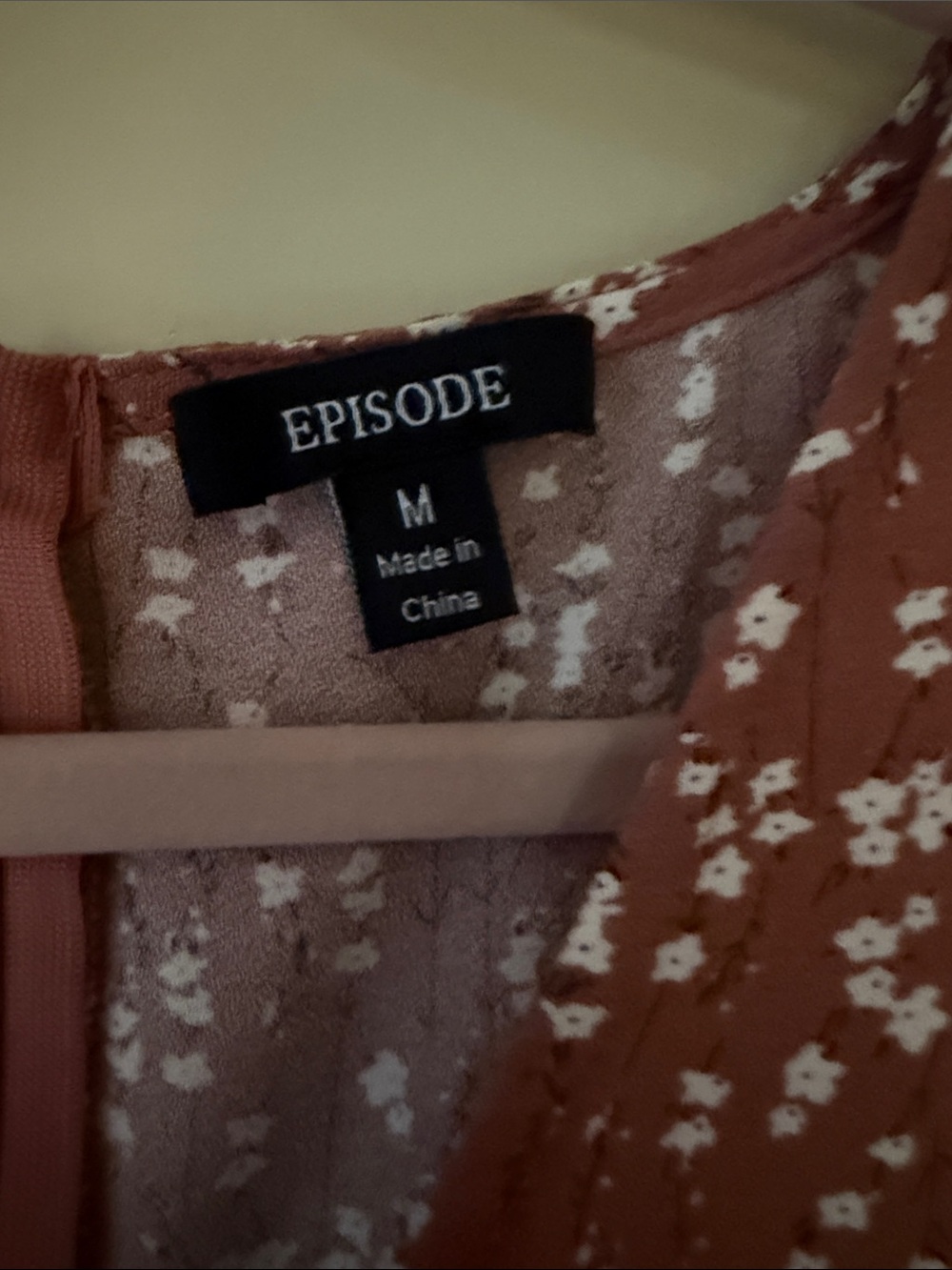 Episode LA Rust/Brown Floral Long Sleeve Ruffled Midi Dress - High/low - Picture 3 of 13